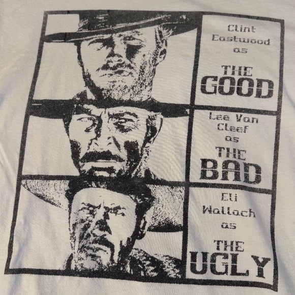 Rare Local Boogeyman "The Good Bad Ugly" Tee Mens Medium - Picture 1 of 4